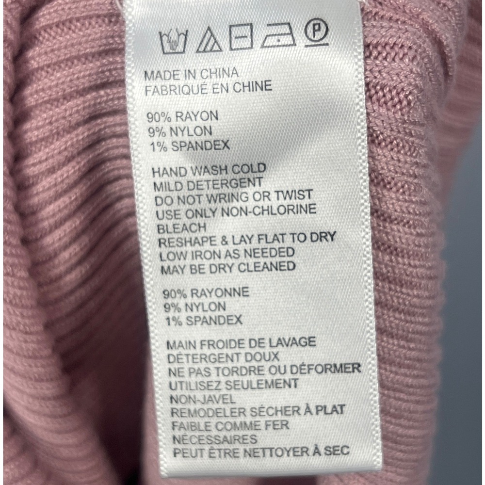 NWOT Free People Pastel Pink Tank Bodysuit Cottagecore Mock Neck Boho Whimsigoth - Picture 6 of 6
